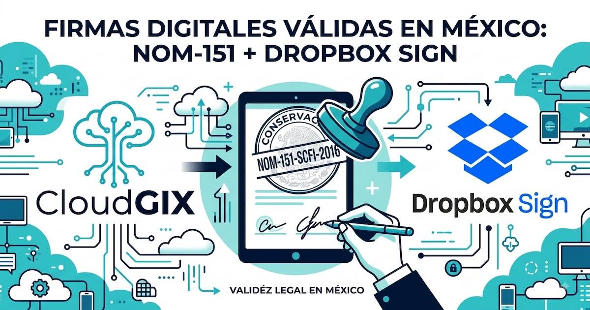¿Qué es la NOM-151 y cómo hace que Dropbox Sign sea válido en un juicio?