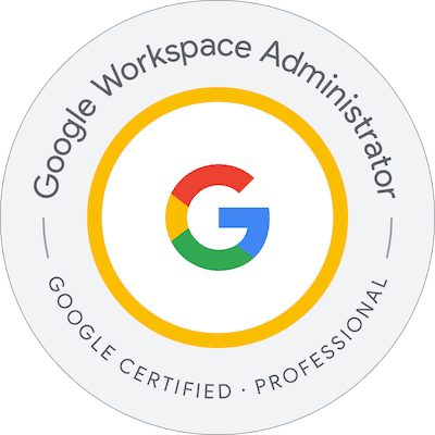 Google Workspace Administrator Professional Certified